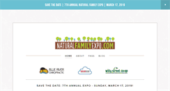 Desktop Screenshot of naturalfamilyexpo.com